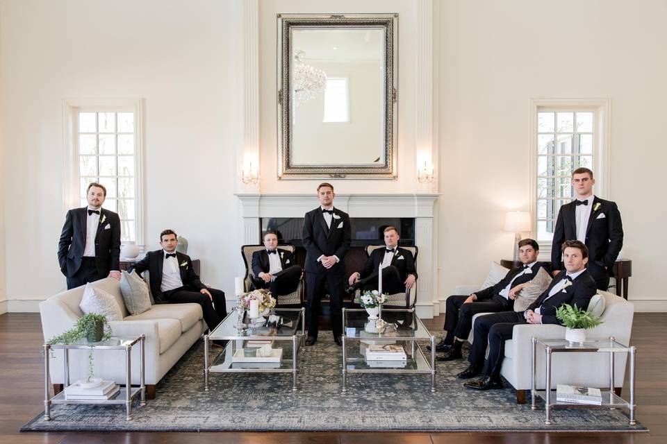 The Milestone Mansion lounge