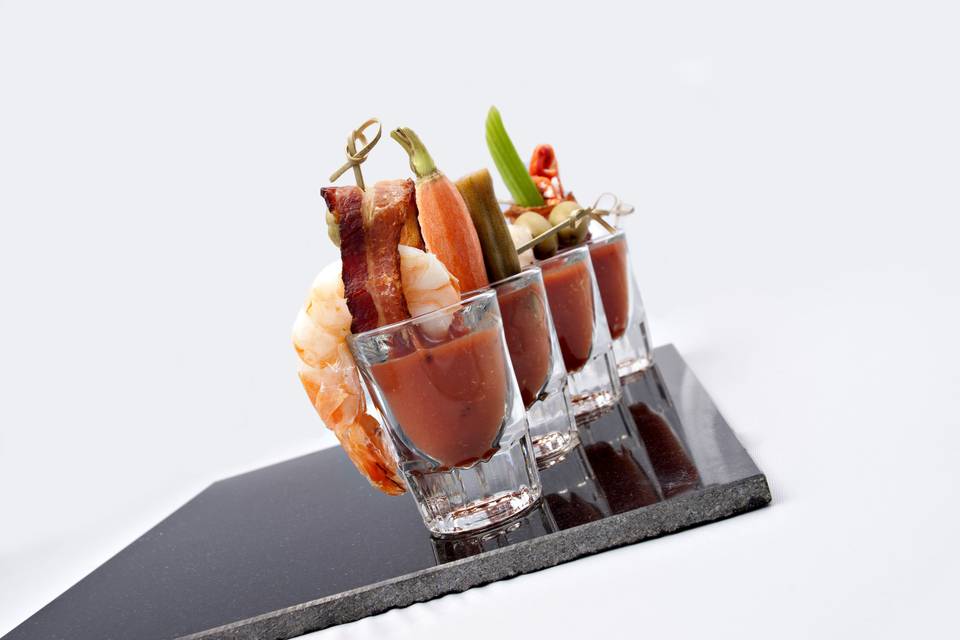 Bloody Mary Shooters