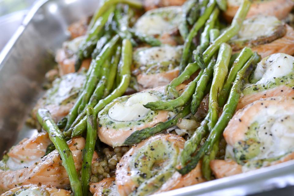 Salmon Pinwheels