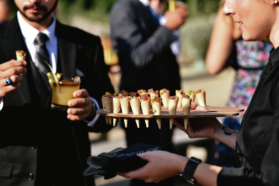 Passed Tuna Tartare Cones