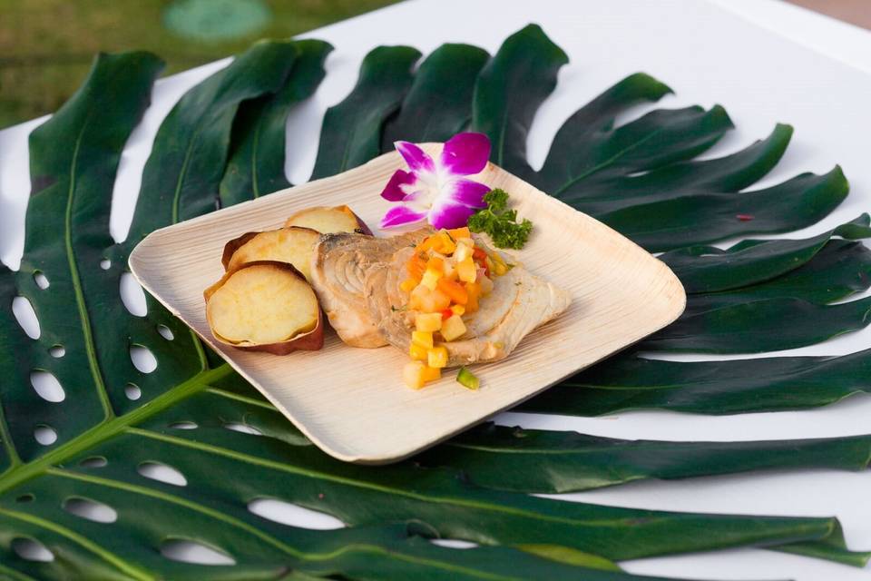 Luau Style Food