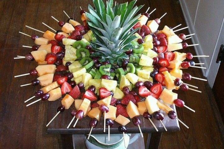 Fruit Skewer Display