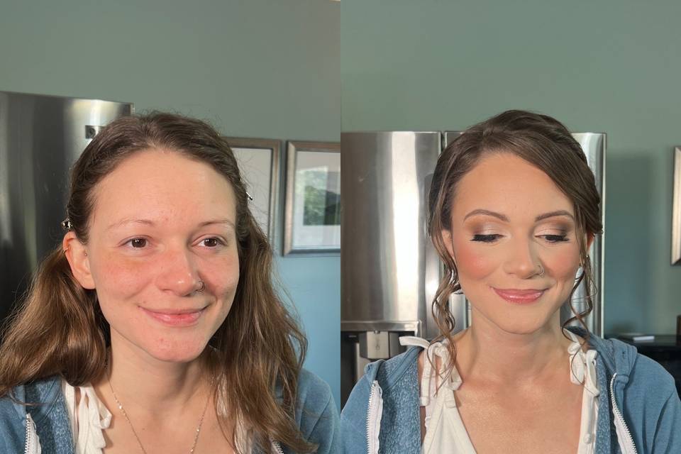 Before and After Airbrush