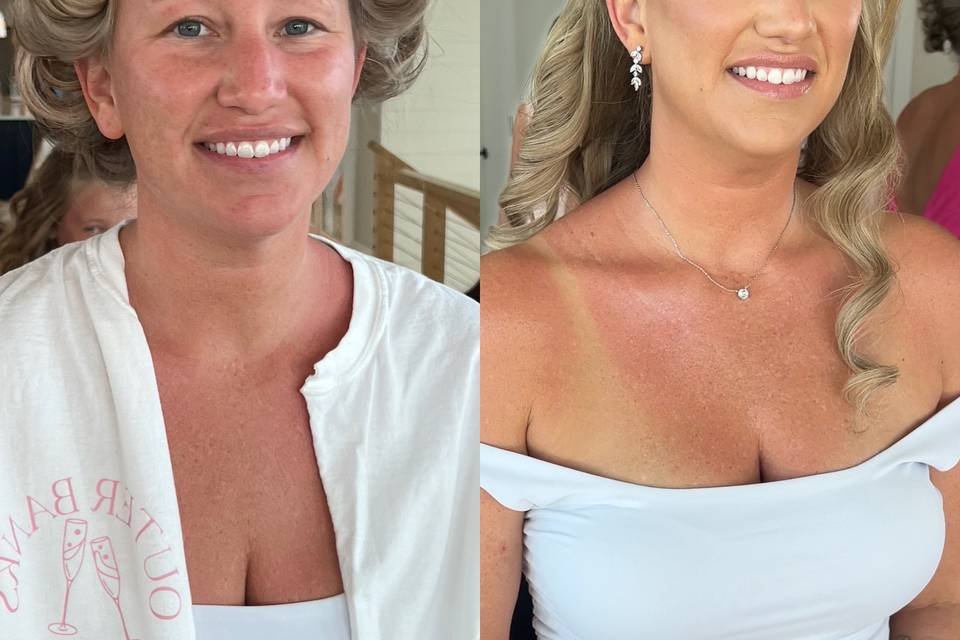 Hollywood Waves & Soft Glam
