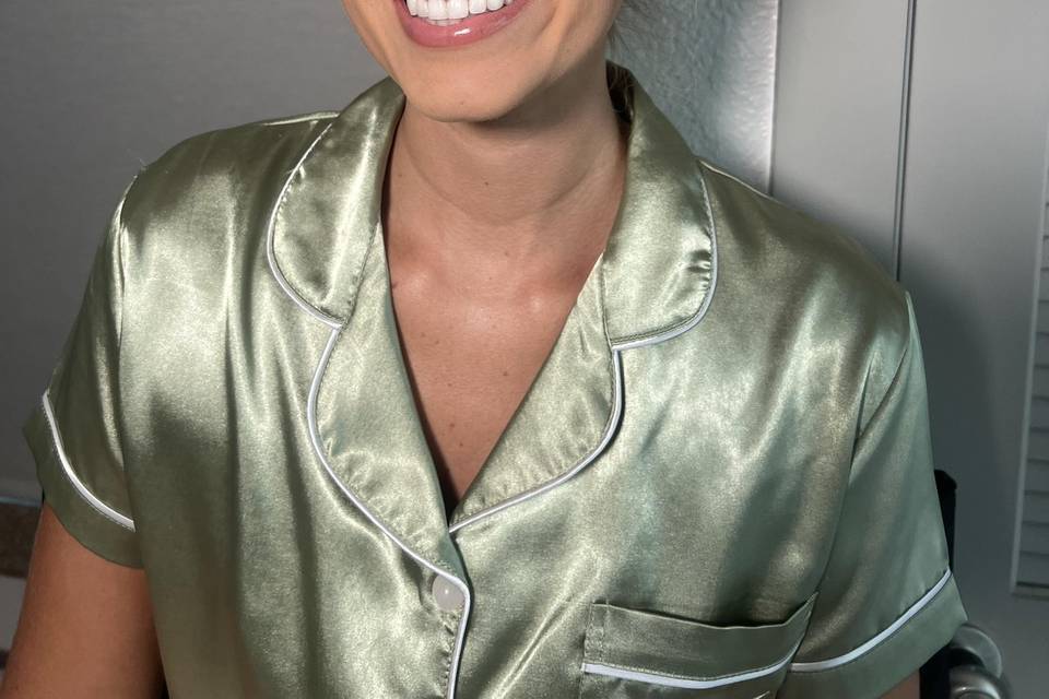 Bridesmaid soft glam