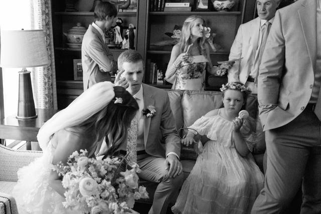After the wedding ceremony