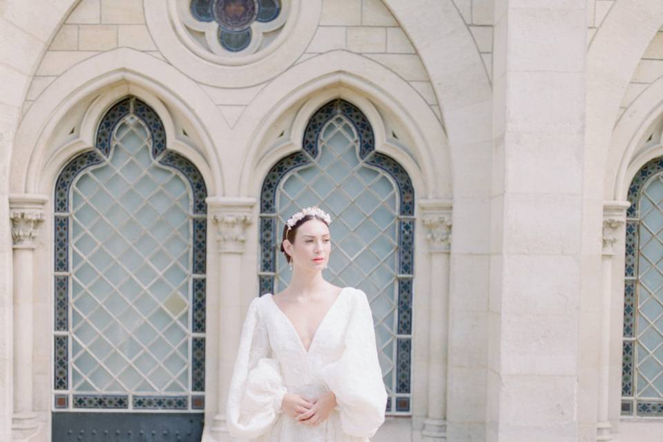 Bride at Musee Rodin