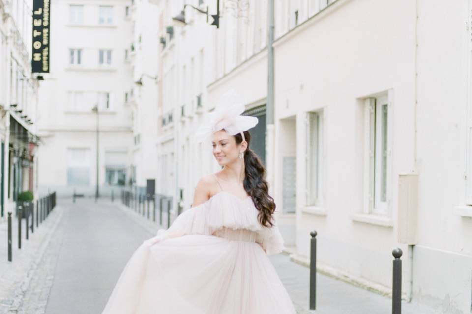 Bride in Paris