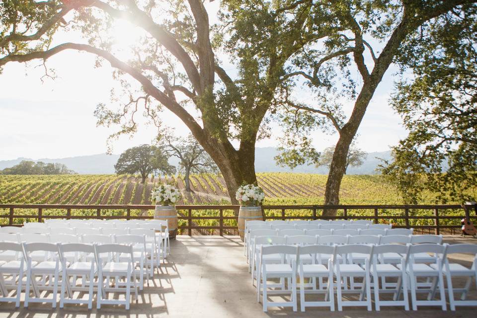 Chairs set-up