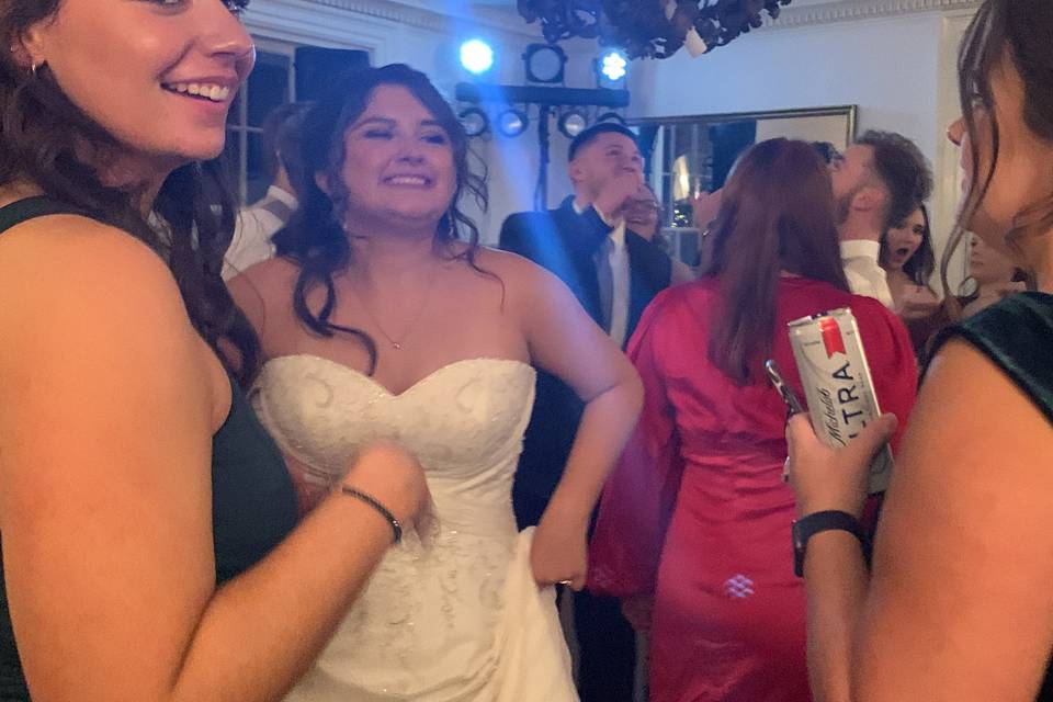 Bride on the dance floor