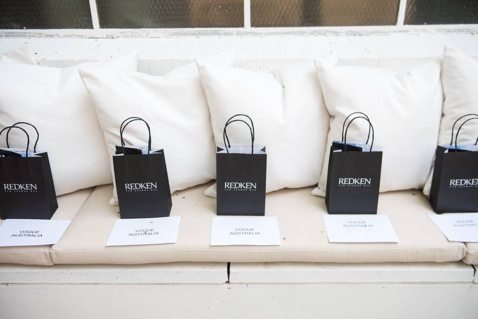 Wedding welcome bags