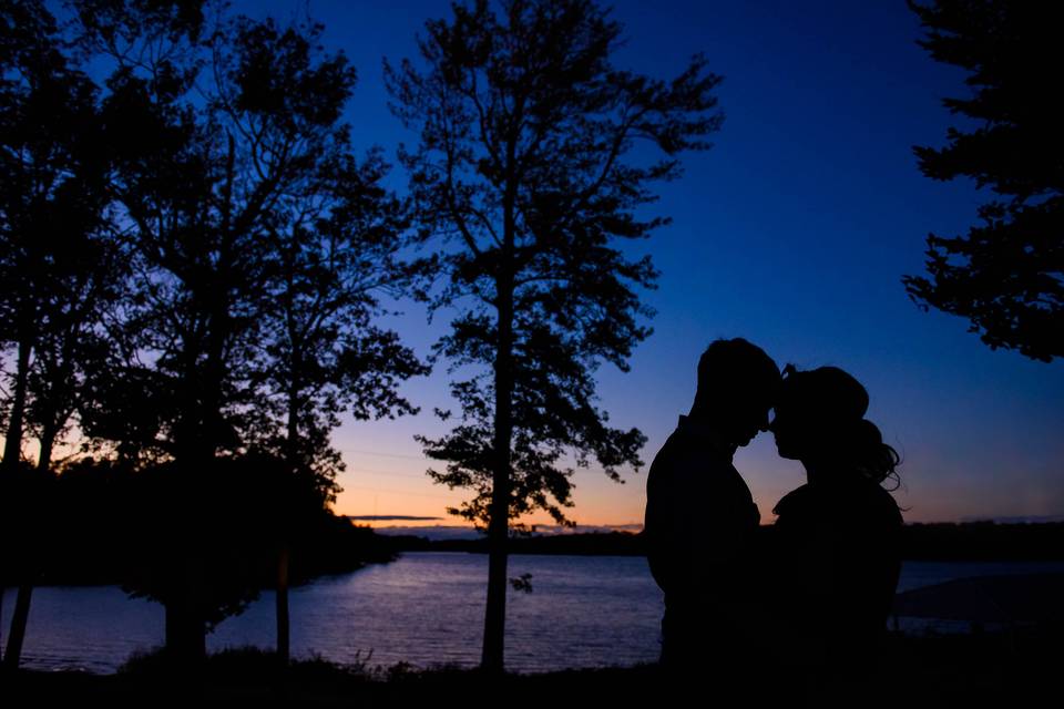 Sunset at the Boat House