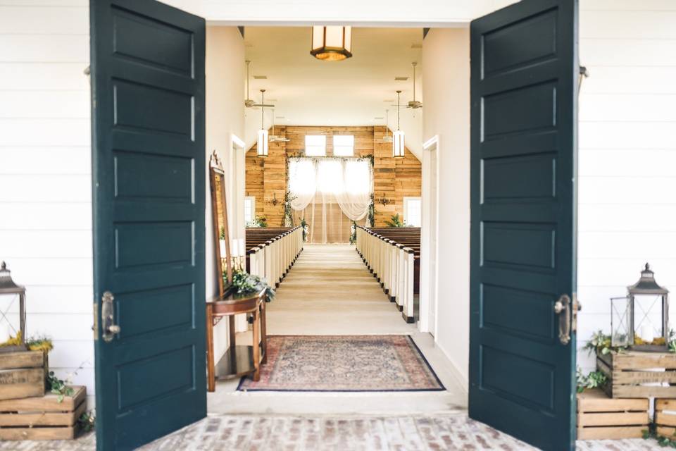 Chapel entrance