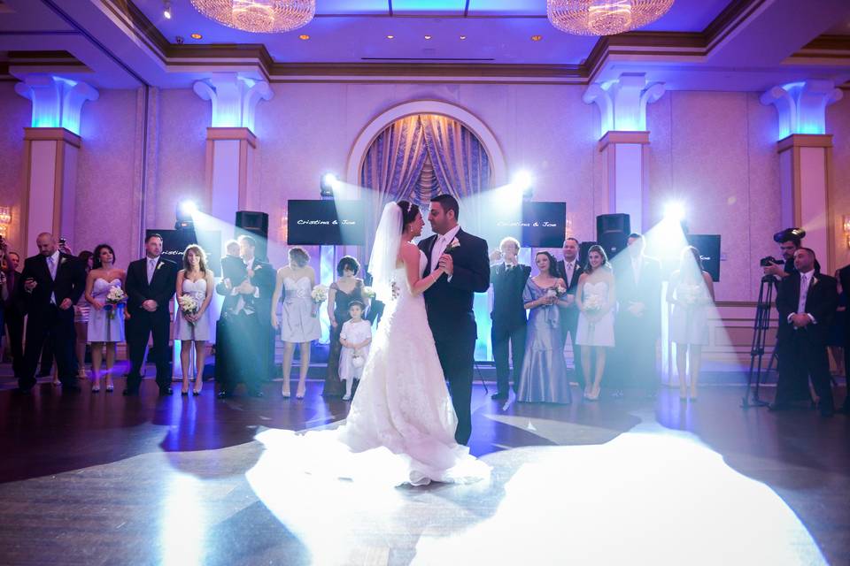 Ladies on the dance floor