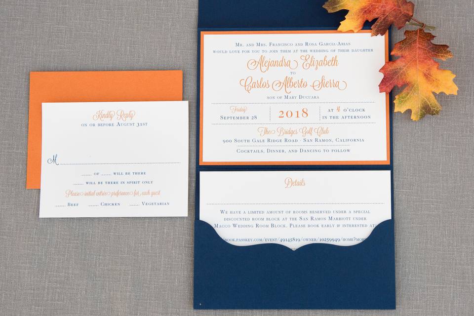 Cara Couture Invitations