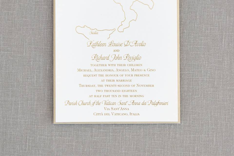 Cara Couture Invitations