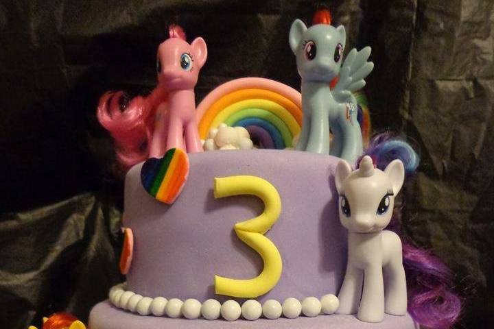 My Little Pony Themed Cake