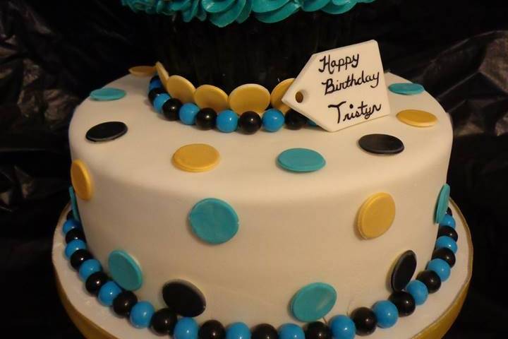 Jacksonville Jaguars Themed Cake & Giant CupCake