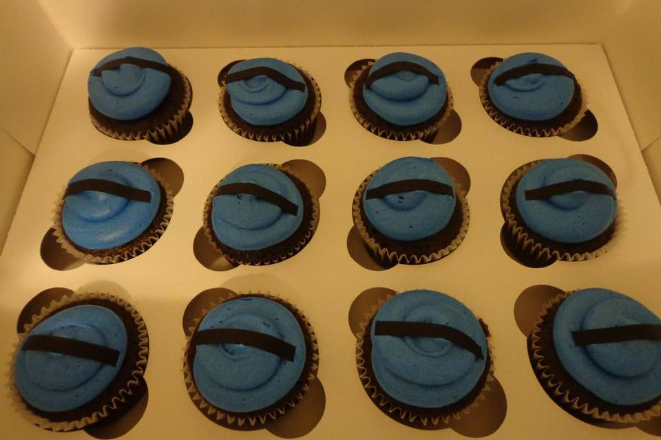 Police Memorial Themed CupCakes