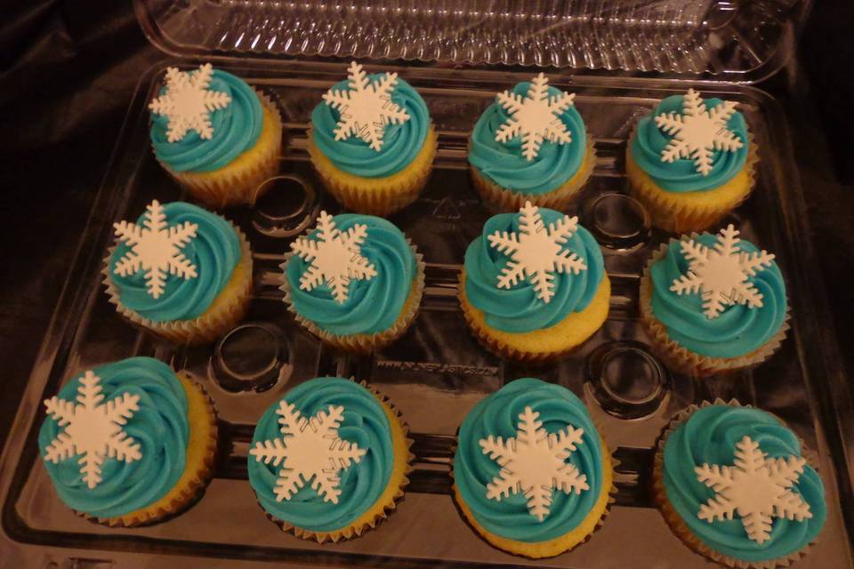 Frozen Themed CupCakes