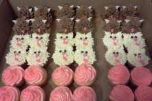 Doggy & Kitty Themed CupCakes