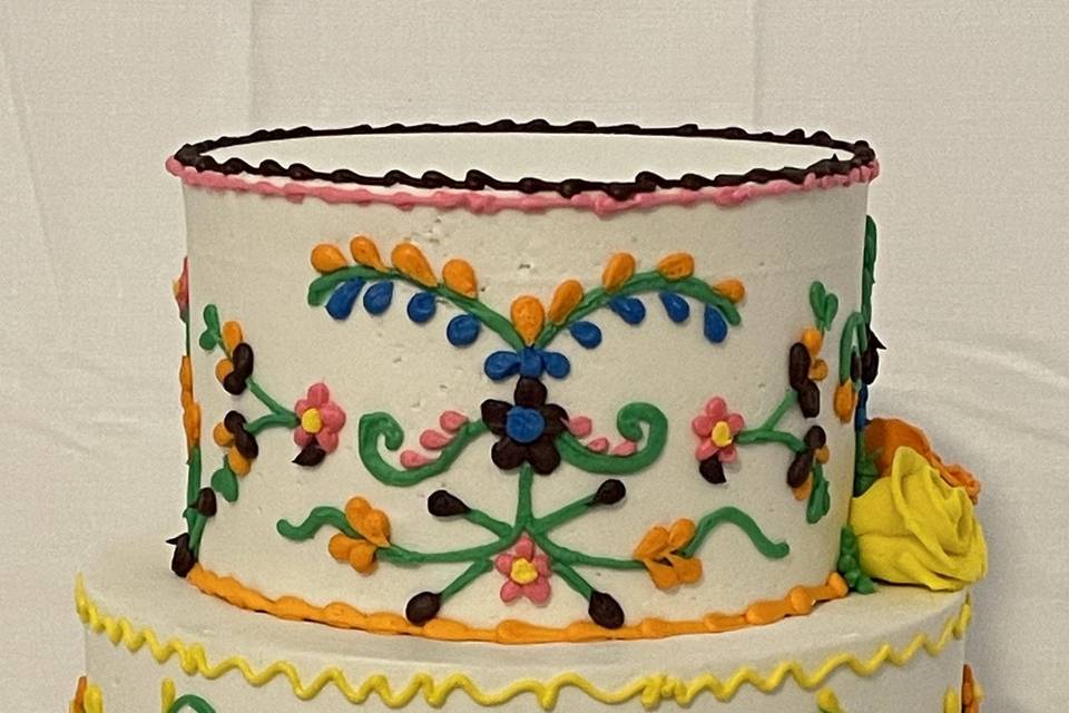 Mexican Style Birthday Cake