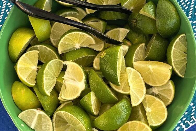 Fresh Limes for Asada Tacos