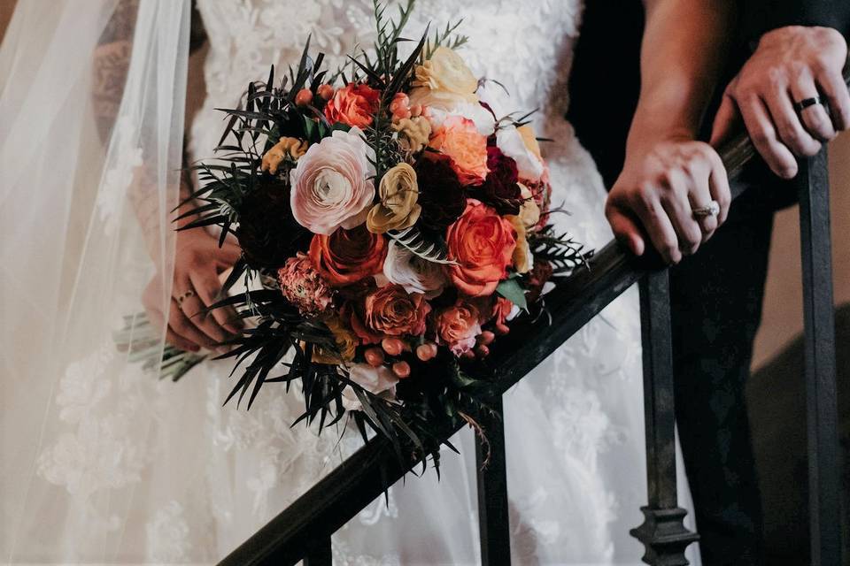 Fall wedding bouquet