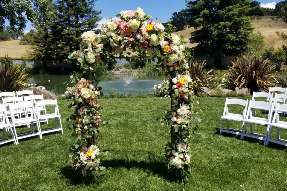 Wedding Arch Full Floral