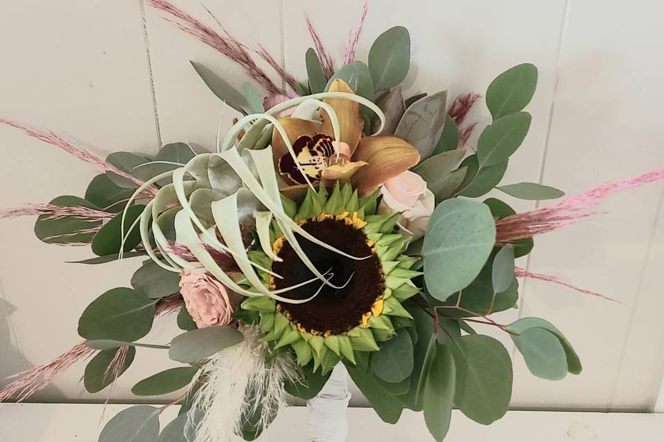 Bouquet airplant succulent