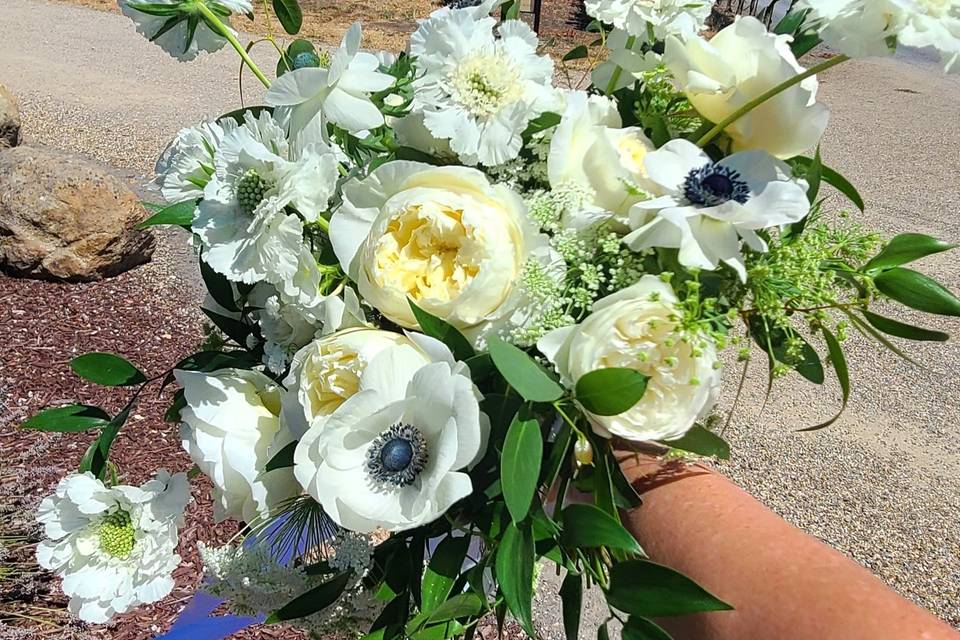 Whimsical open bouquet