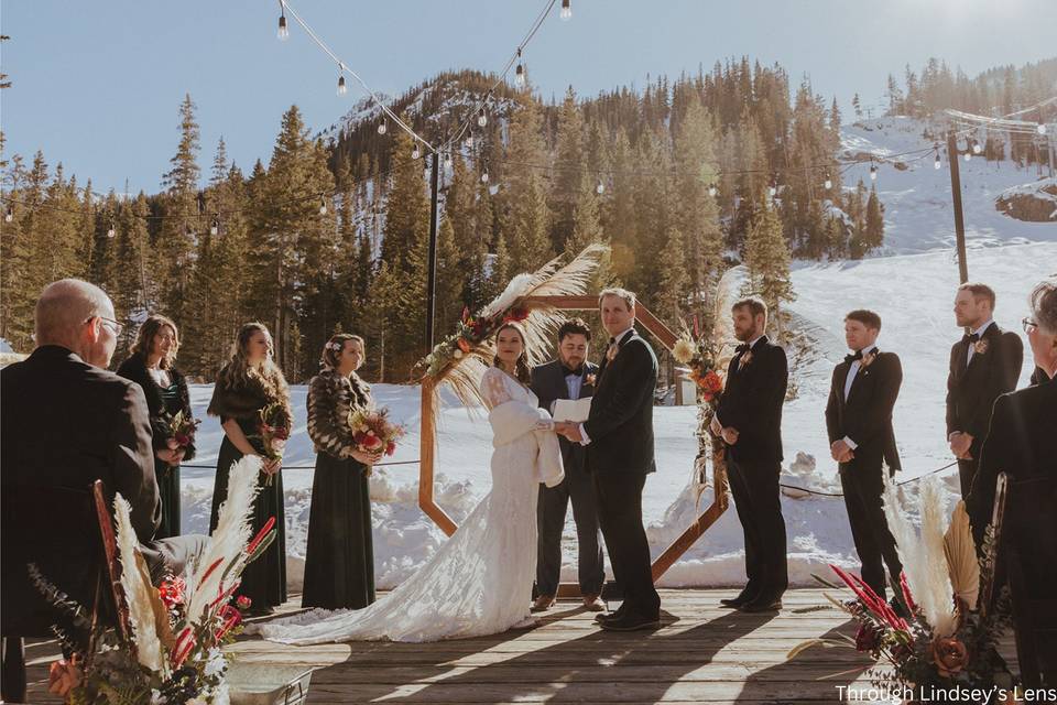 Ceremony on Phoenix Deck