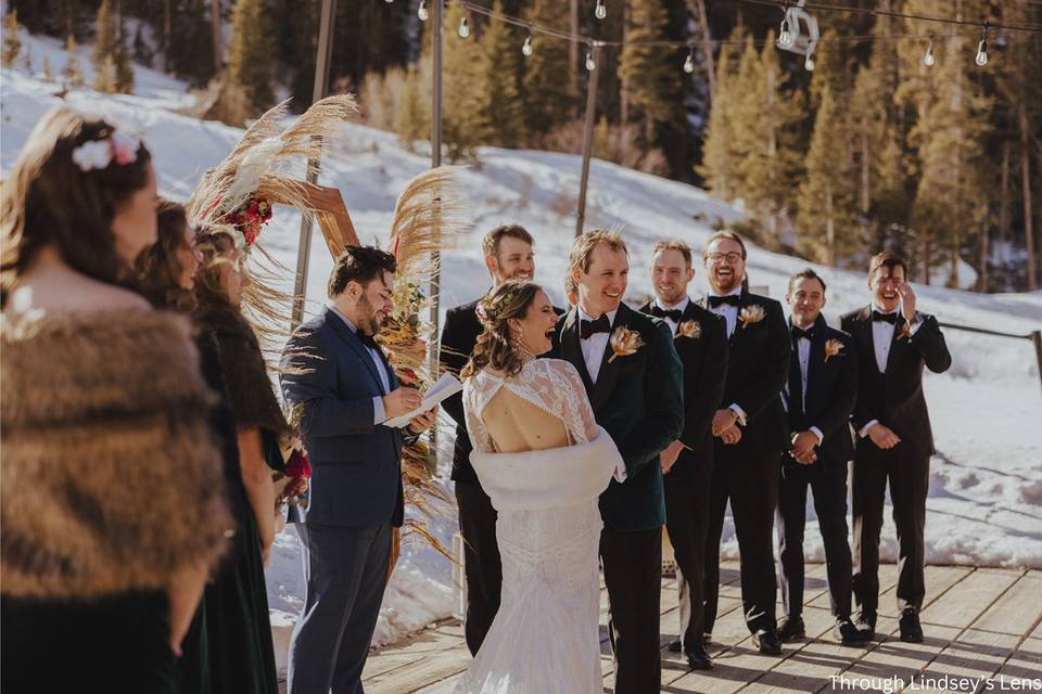 Ceremony on Phoenix Deck