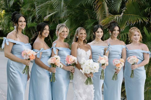 Valerie's lovely bridal party!