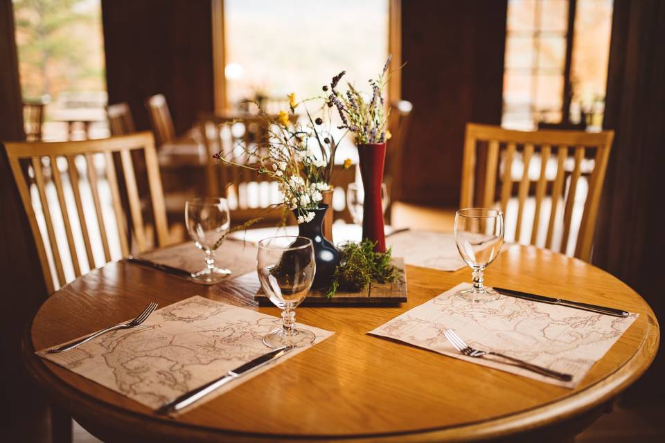 Beautiful place setting