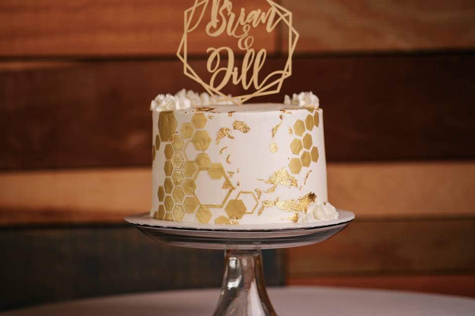 Gold Flake Cake