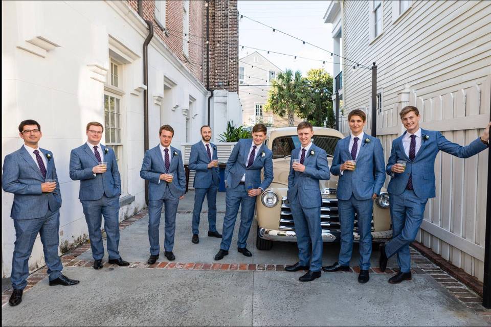 The groomsmen