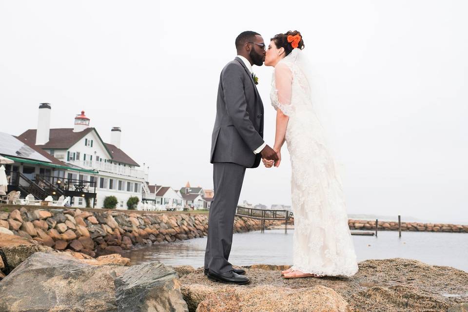 Kiss on the Jetty