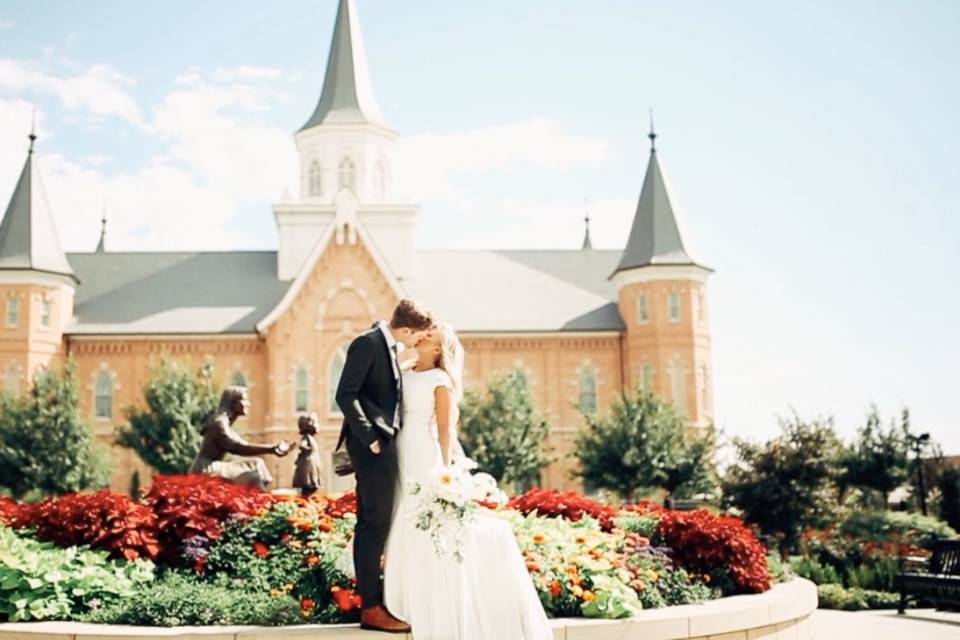 Provo City Center Wedding