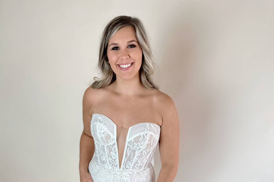 One of our beautiful gowns