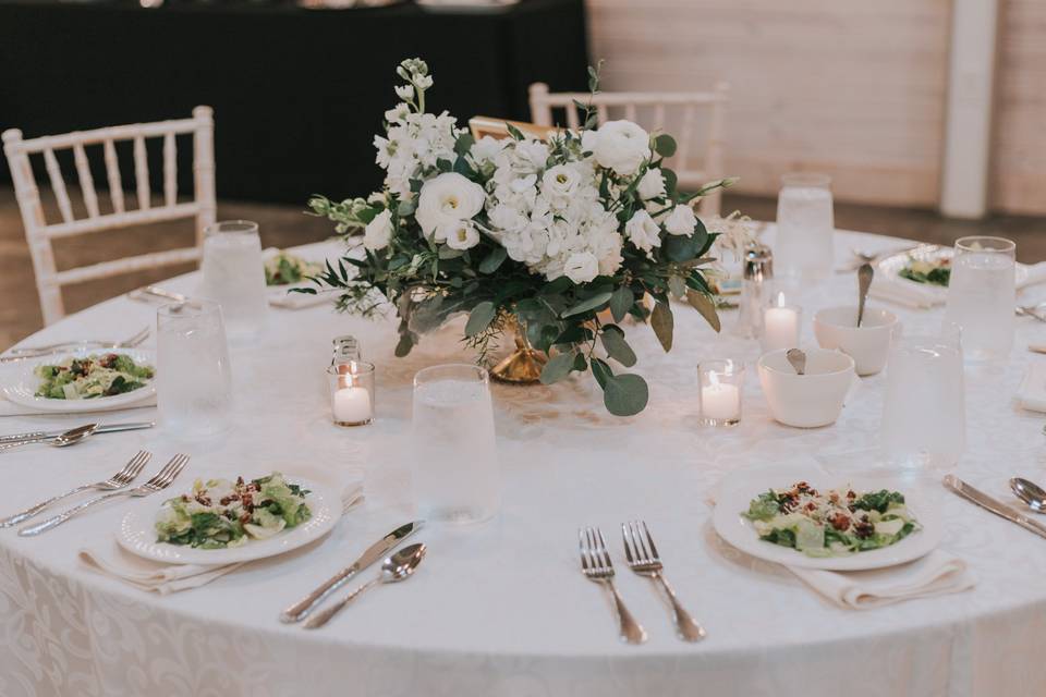 Elegant table setting.