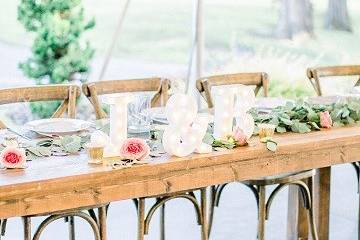 Wedding party table