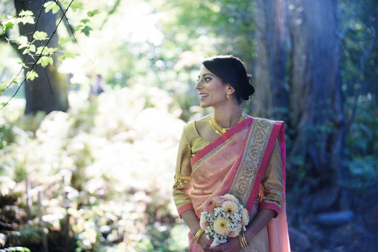 Bride in Sari