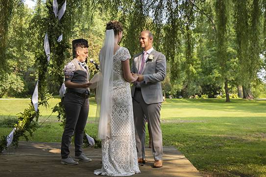 Outdoor ceremony