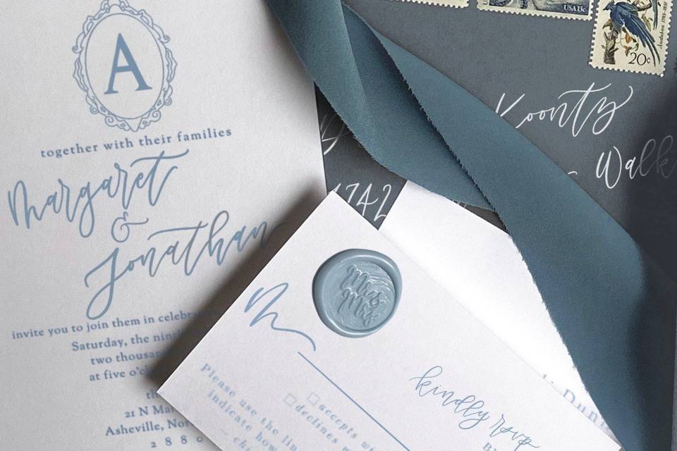 Minimal Wedding Stationer