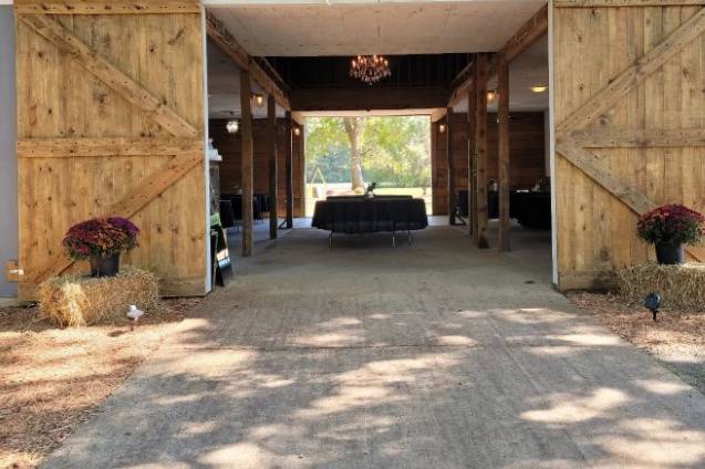 Rustic event space