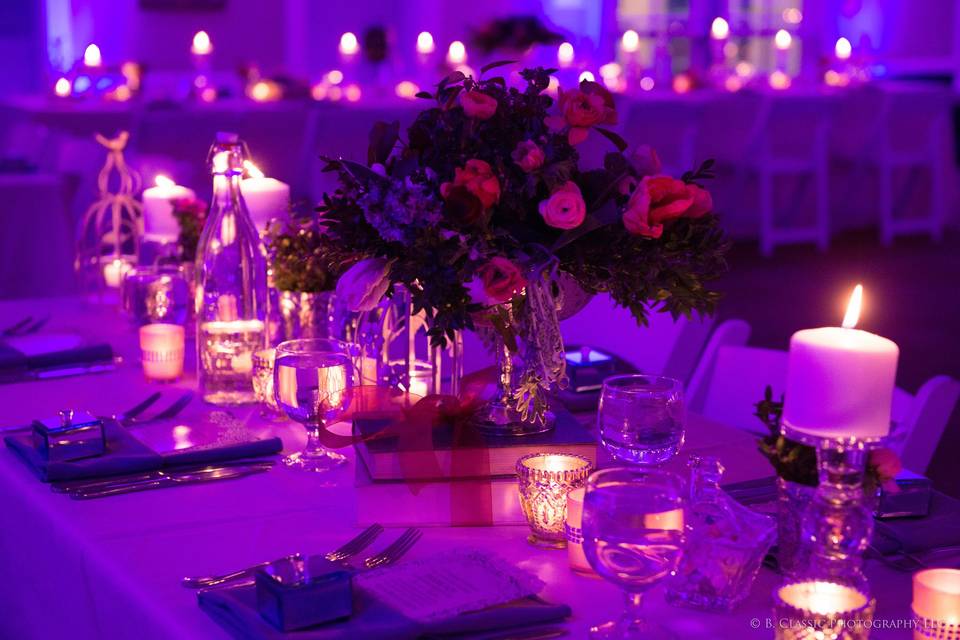 Wedding tablscape