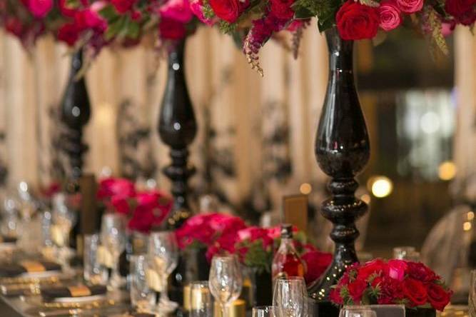 Wedding table centerpiece