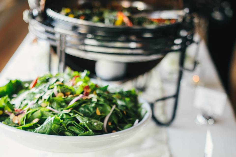 Strawberry spinach salad | Forks & Corks Catering