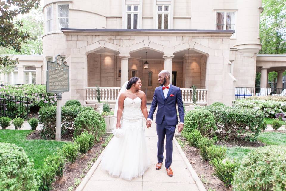 Jackson Street Bridge wedding